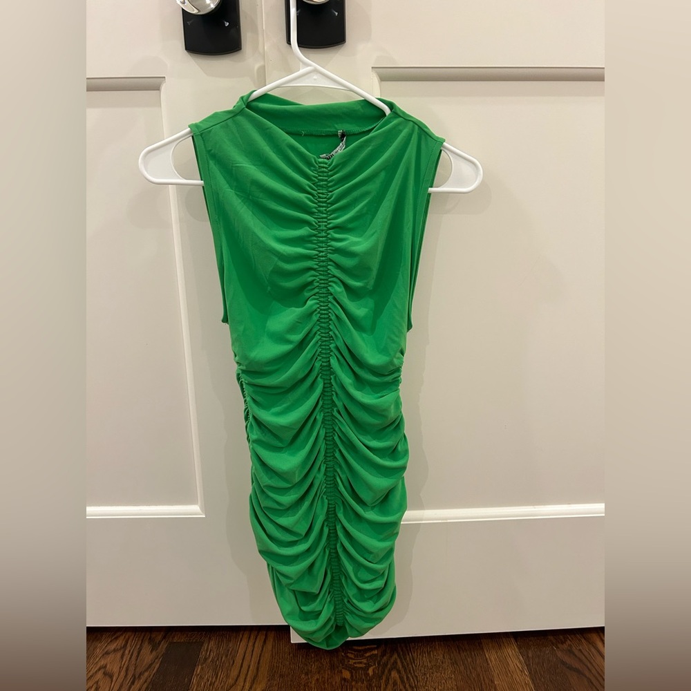 Zara Smocked Dress